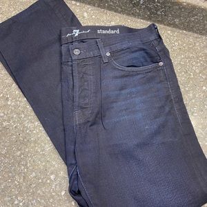 7 For All Mankind dark standard mens jeans